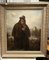 Van Beaver, hombre victoriano encendiendo una pipa, década de 1800, óleo sobre lienzo, enmarcado, Imagen 2