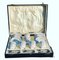 Cased Coffee Set from Royal Worcester, Set of 19 1