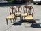 Inlaid Mahogany Dining Chairs, Set of 4, Image 4