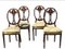 Inlaid Mahogany Dining Chairs, Set of 4 1