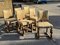 Oak Dining Chairs, Set of 6 2
