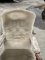 Viktorianischer Bibliothekssessel mit Gestell aus Mahagoni auf Messingrollen 7