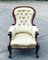 Victorian Spoonback Armchair in Mahogany, Image 10