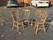 Victorian Kitchen Dining Chairs in Oak, Set of 4, Image 2