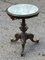 Tavolino vittoriano in quercia intagliata, Immagine 3
