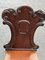 Victorian Shield Back Hall Chair in Mahogany 4