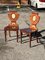 Viktorianische Shield Back Hall Chairs aus Mahagoni, 2er Set 3