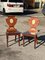 Victorian Shield Back Hall Chairs in Mahogany, Set of 2, Image 2