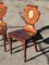 Victorian Shield Back Hall Chairs in Mahogany, Set of 2 4