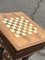 Victorian Chess Table in Walnut with Fitted Birds Eye Maple, Image 9