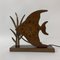 Mid-Century Teak Fish Nufa Clock, 1960s 4