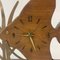 Mid-Century Teak Fish Nufa Clock, 1960s, Image 11