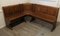 Oak Panelled Pub Corner Bench, 1960, Image 3