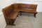 Oak Panelled Pub Corner Bench, 1960, Image 5