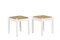 Stools in Lacquered Wood, 1970s, Set of 2 1
