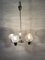 Lustre Vintage en Chrome et Verre 5