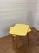 Yellow Rotatable TV Table, 1960s 1