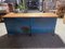 Vintage Industrial Workbench in Blue with New Top 7