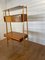 Vintage Monti Desk with Sliding Doors with Glass Shelves and Drawers by Frantisek Jirak 3