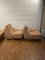 Vintage Sofa and Armchairs in Beige, Set of 3, Image 6