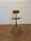 Vintage Industrial Swivel Metal Chair 1