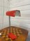 Vintage Red Metal Lamp by Josef Hurka for Lidokov, 1970s, Image 1