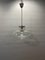 Lámpara colgante Ufo vintage de vidrio y cromo de Kamenicky Senov para EFC, Imagen 1
