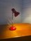 Lampada da scrivania vintage rossa, Immagine 3