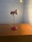 Vintage Desk Lamp in Red 2