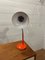 Vintage Metal Table Lamp in Orange, 1960s, Image 2