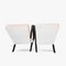 H-269 Lounge Chairs in White by Jindrich Halabala, Set of 2, Image 2
