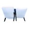 H-269 Lounge Chairs in White by Jindrich Halabala, Set of 2, Image 3