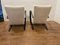 H-269 Lounge Chairs in White by Jindrich Halabala, Set of 2 12