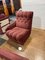 Corner Sofa in Red by Tatra Nabytok, Set of 10 8