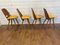 Lollipop Chairs by František Jirák, Set of 4 5