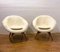 Vintage Chairs in White by Miroslav Navratil, Set of 2, Image 1