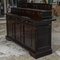 Neo-Renaissance Style Ebony-Stained Wooden Sideboard with 3 Doors, Italy, Early 20th Century 3