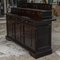 Neo-Renaissance Style Ebony-Stained Wooden Sideboard with 3 Doors, Italy, Early 20th Century, Image 3