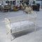 Art Nouveau Cradle Bed in Wrought Iron 3