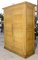 Vintage Rustic Wardrobe with Two Doors in Yellow Lacquered Fir,1800, Image 4