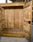 Rustikaler Vintage Kleiderschrank mit Zwei Türen aus Gelb lackiertem Tannenholz, 1800 23