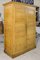 Vintage Rustic Wardrobe with Two Doors in Yellow Lacquered Fir,1800 12