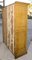 Armario rústico vintage de dos puertas de abeto lacado en amarillo, 1800, Imagen 8