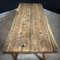 Tavolo rurale in legno marrone chiaro, fine XIX secolo, Immagine 10