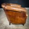 Vintage Club Chairs in Tanned Sheepskin Leather, Set of 2 13