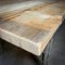 Industrial Dining Table with Steel Machine Base 21