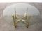 Brass & Glass Dining Table from Maison Jansen, Image 4