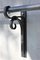 Double Curtain Rod Holder in Wrought Iron 4