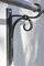 Double Curtain Rod Holder in Wrought Iron, Image 5