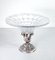 Bevelled Crystal Bowl with Sculpture Base and Sheffield Putti, Early 20th Century 1